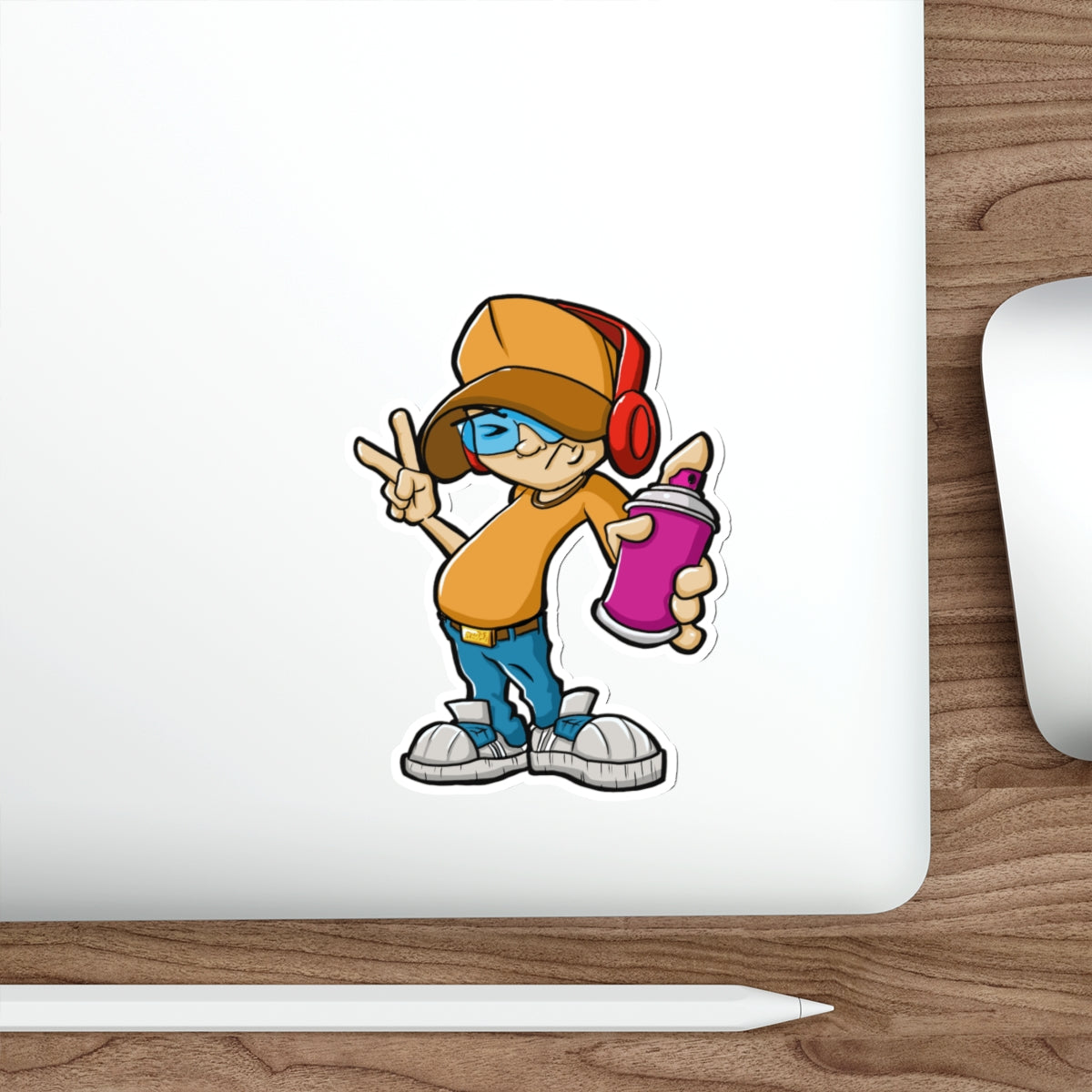 Graffiti Artist Die-Cut Sticker
