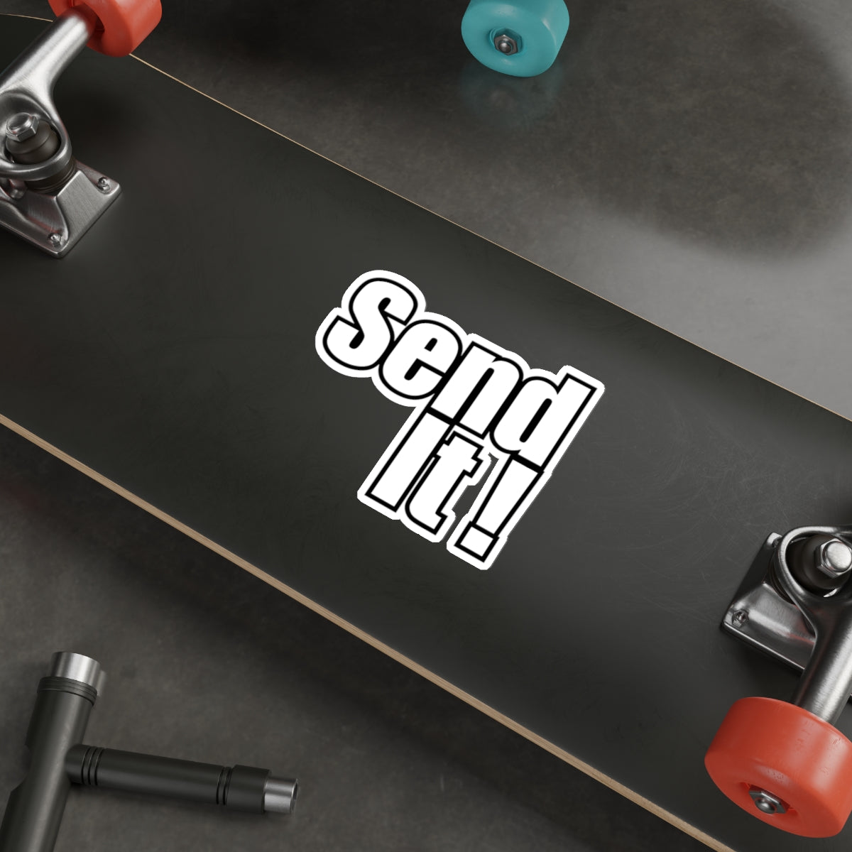 Send It! Die-Cut Sticker