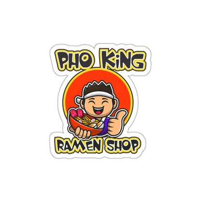 Pho King Ramen Shop Die-Cut Sticker