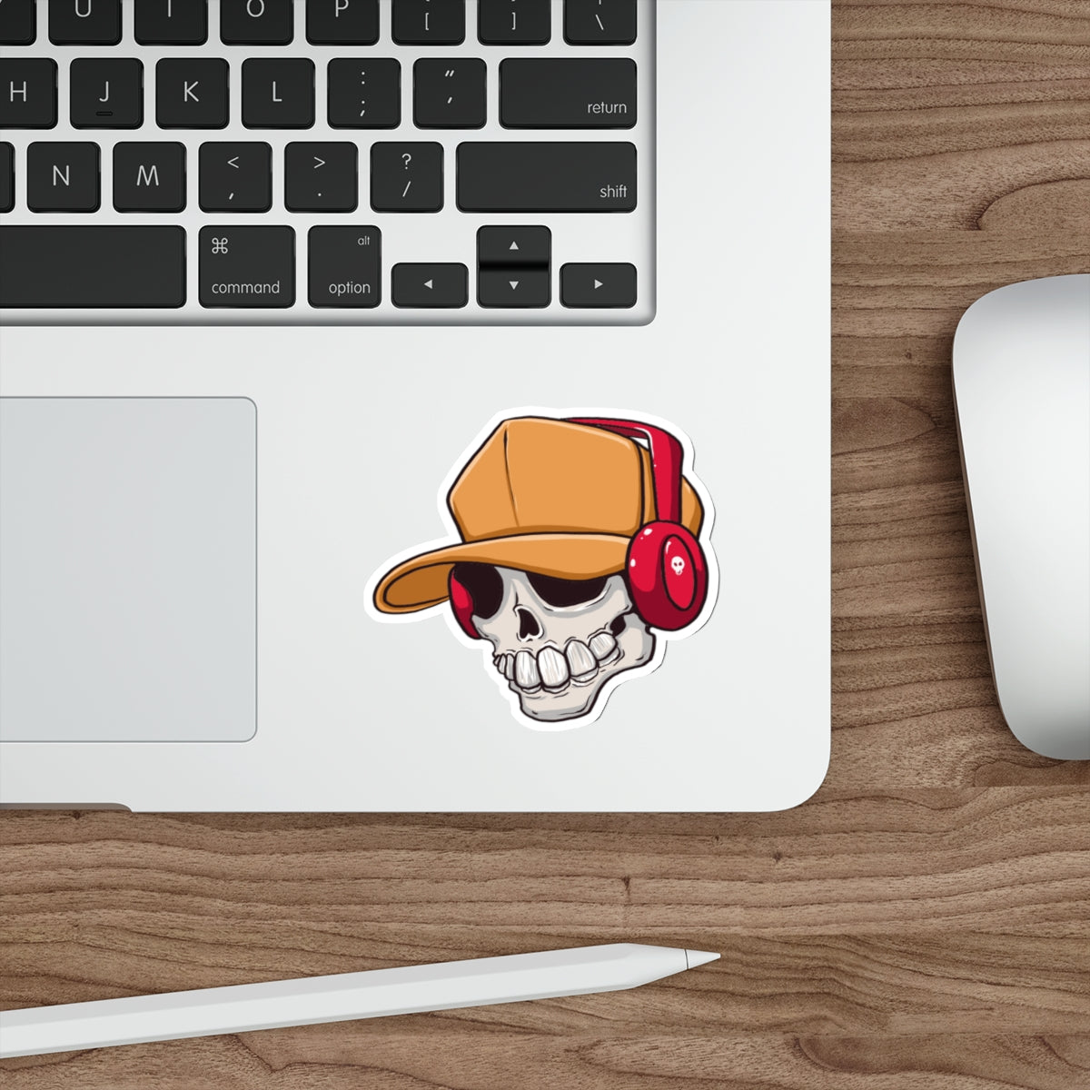 Good Vibes Skull Die cut