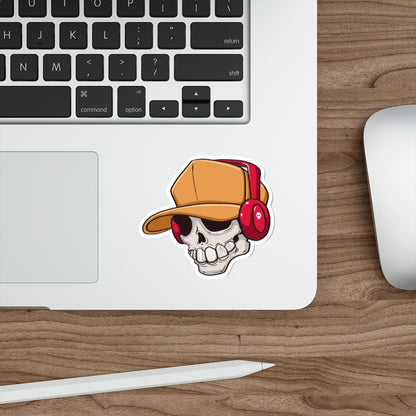 Good Vibes Skull Die cut