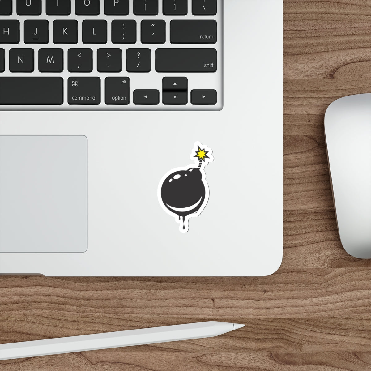 Da Bomb Die cut sticker