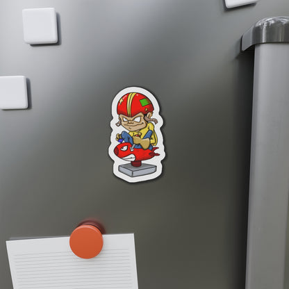 Kid Rocket Die cut sticker