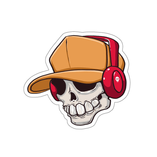 Good Vibes Skull Die cut