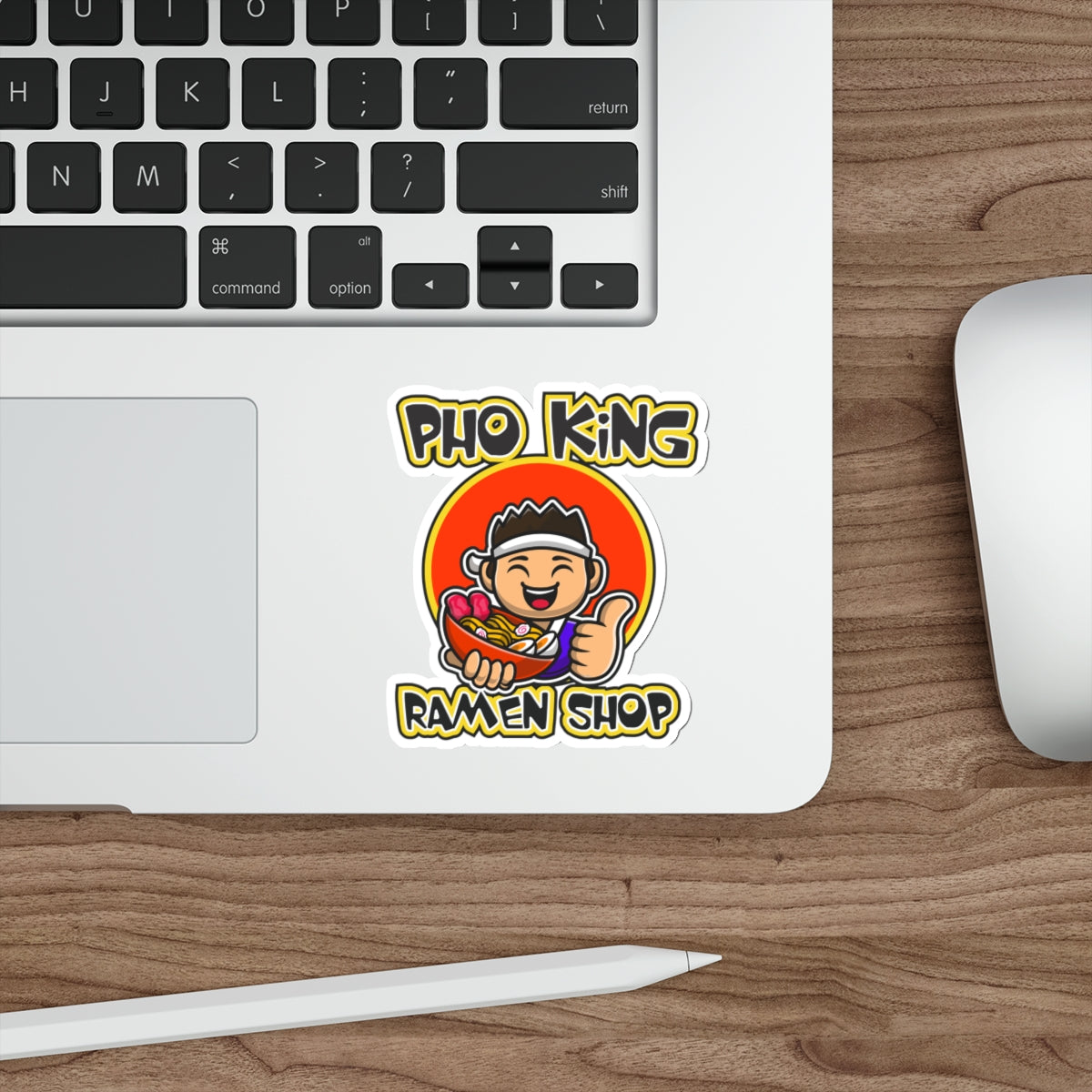 Pho King Ramen Shop Die-Cut Sticker