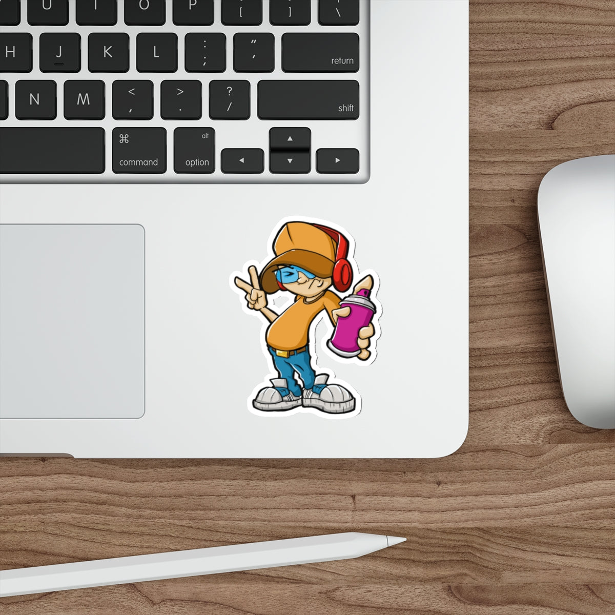 Graffiti Artist Die-Cut Sticker