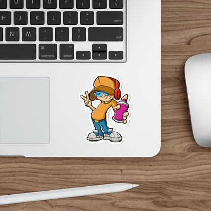 Graffiti Artist Die-Cut Sticker