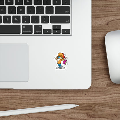 Graffiti Artist Die-Cut Sticker