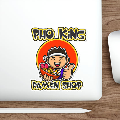 Pho King Ramen Shop Die-Cut Sticker