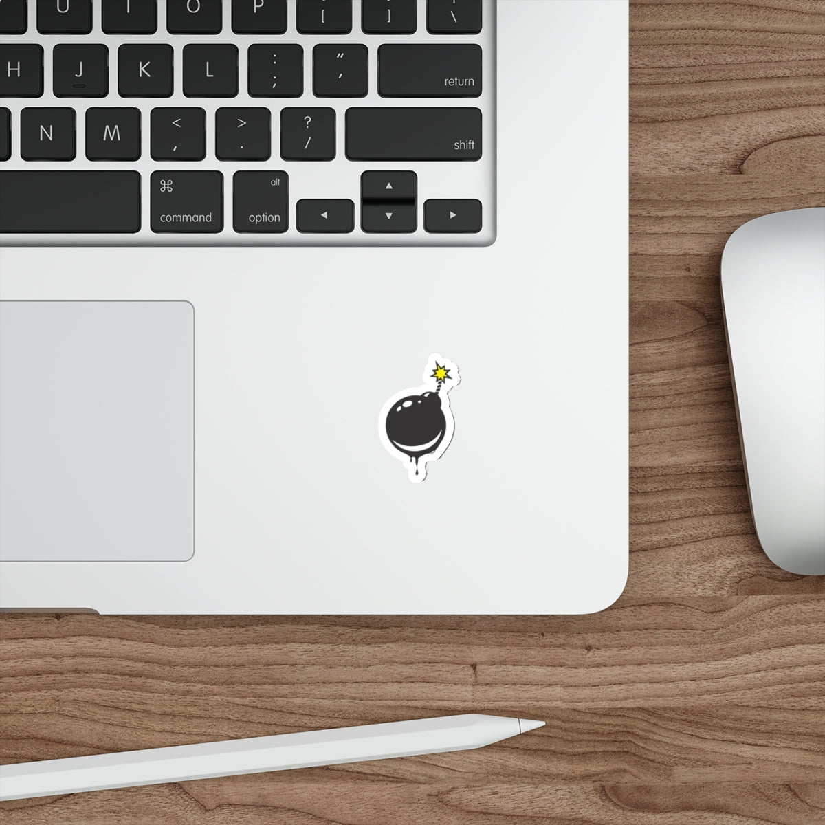 Da Bomb Die cut sticker