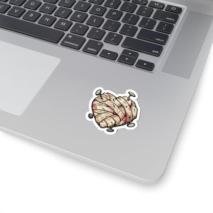 Voodoo Heart Die Cut sticker