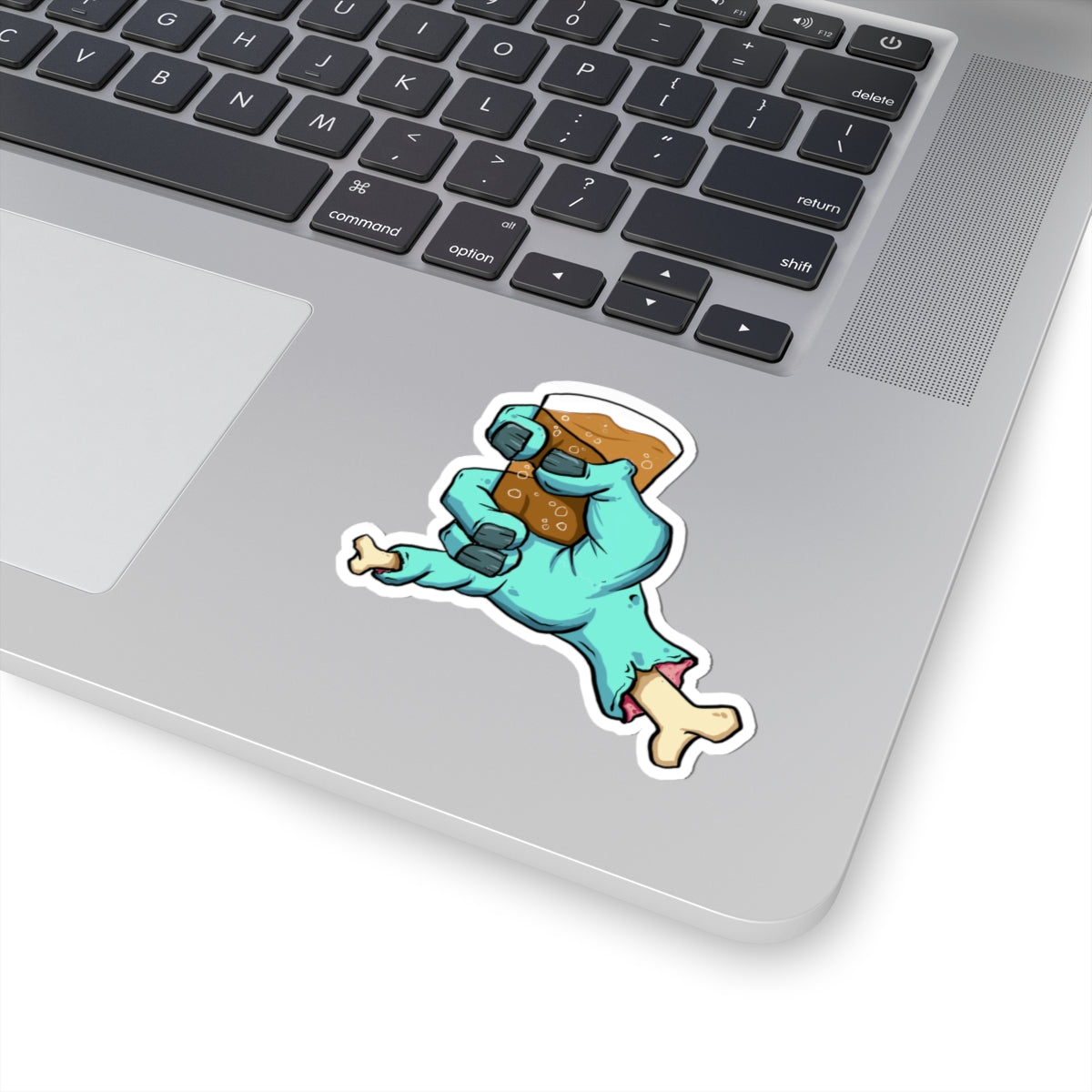 Zombie Shots Die cut sticker