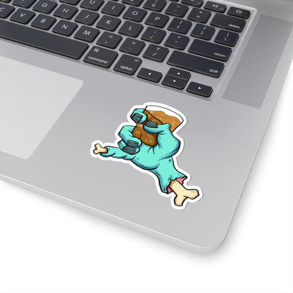 Zombie Shots Die cut sticker