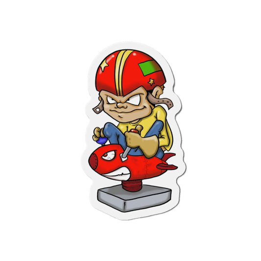 Kid Rocket Die cut sticker