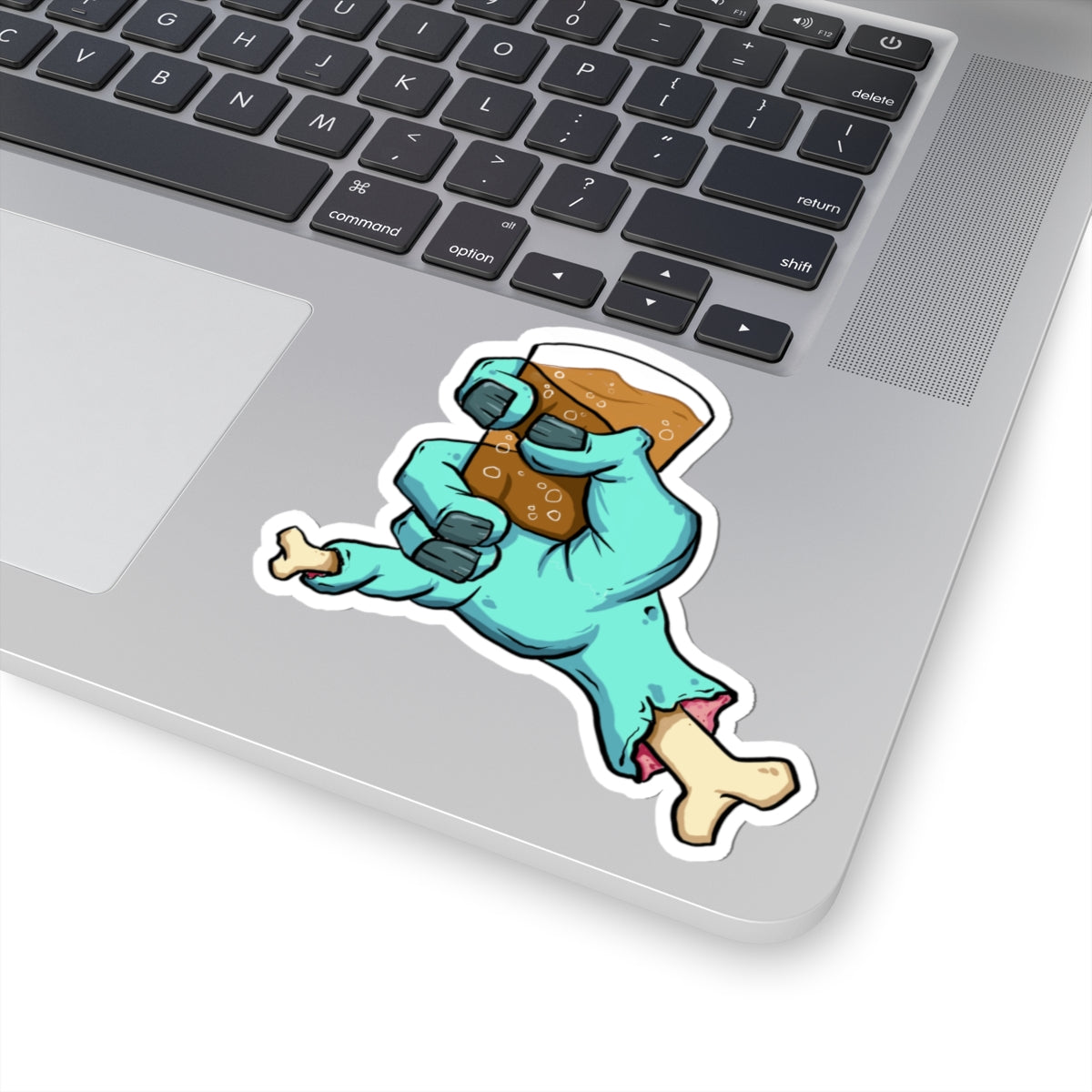 Zombie Shots Die cut sticker