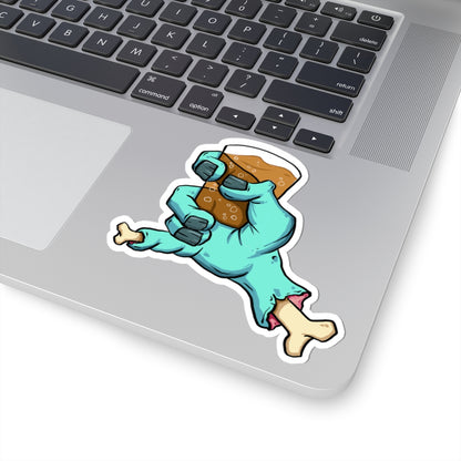 Zombie Shots Die cut sticker