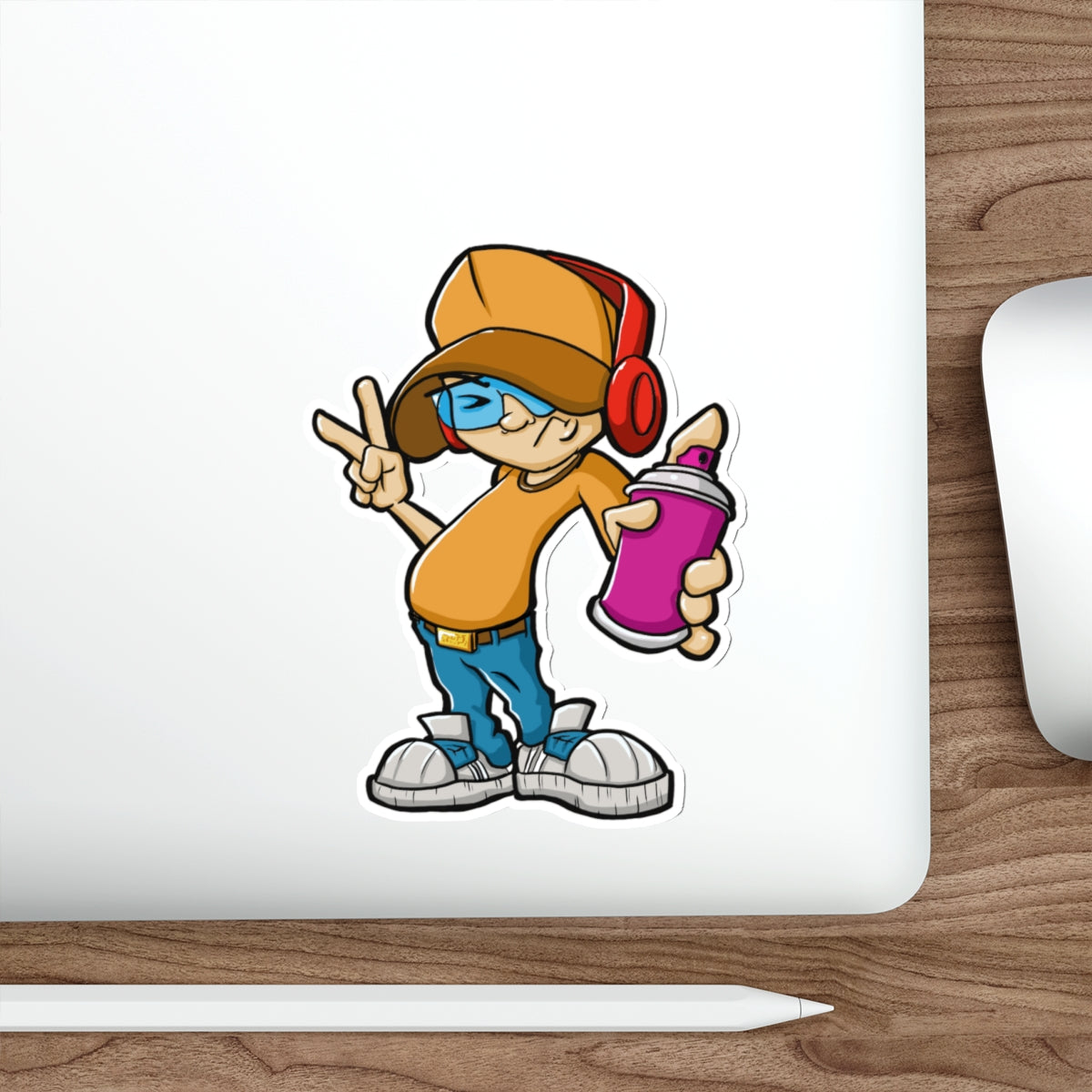 Graffiti Artist Die-Cut Sticker