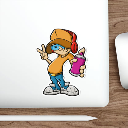 Graffiti Artist Die-Cut Sticker