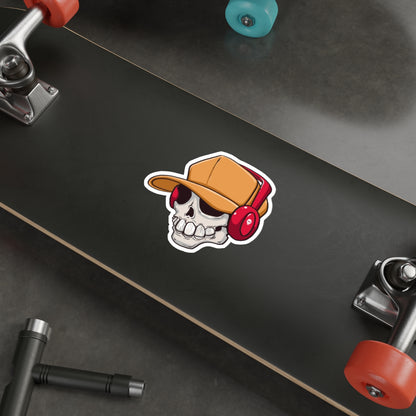 Good Vibes Skull Die cut