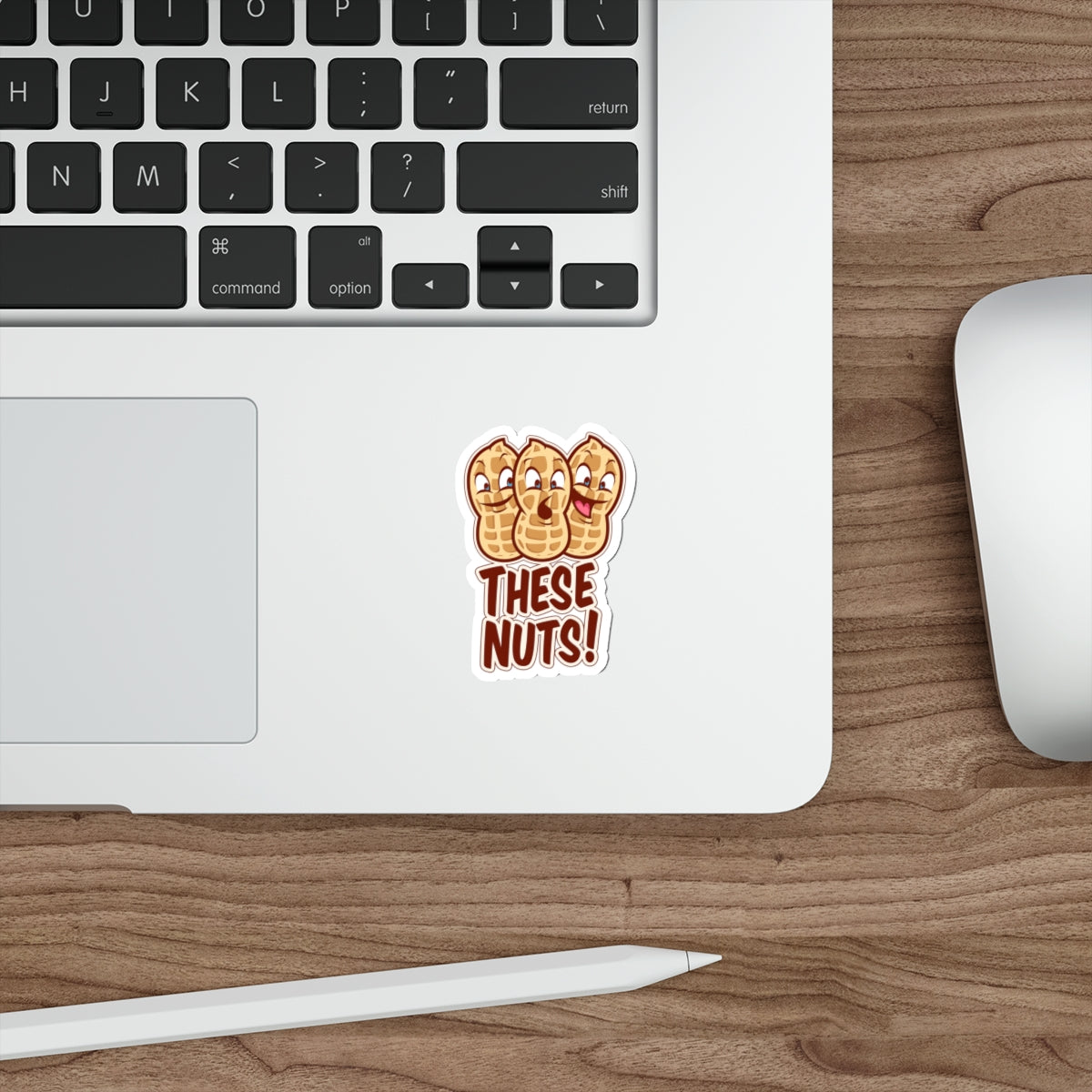 These Nuts! Die-Cut Sticker