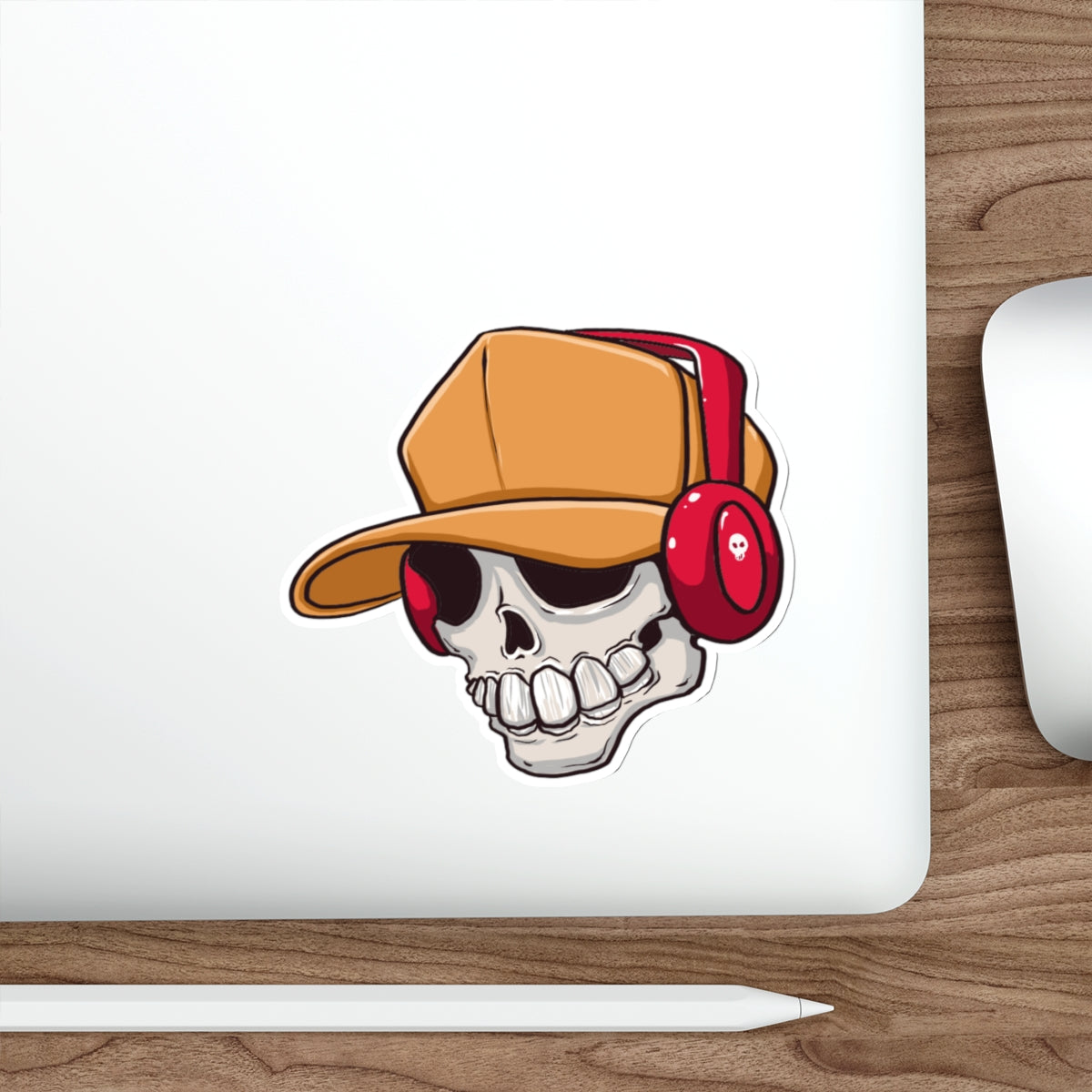 Good Vibes Skull Die cut
