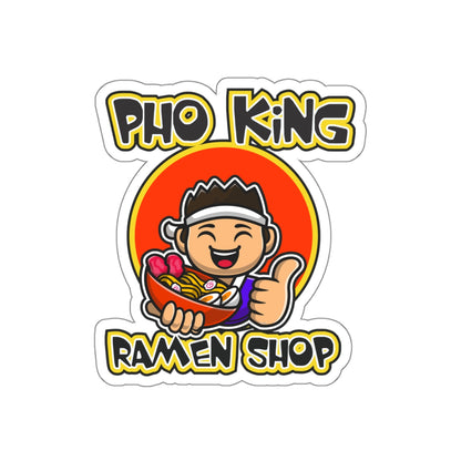 Pho King Ramen Shop Die-Cut Sticker