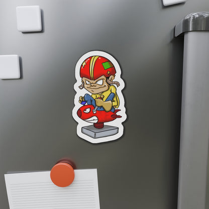 Kid Rocket Die cut sticker