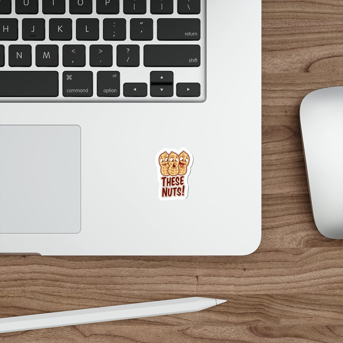 These Nuts! Die-Cut Sticker