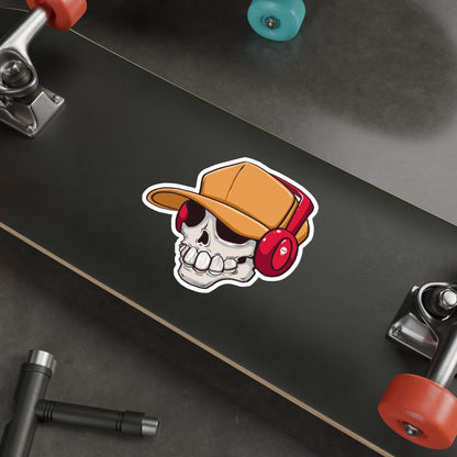 Good Vibes Skull Die cut