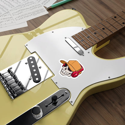 Good Vibes Skull Die cut