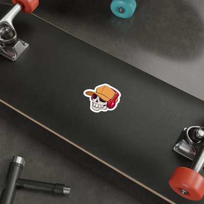 Good Vibes Skull Die cut