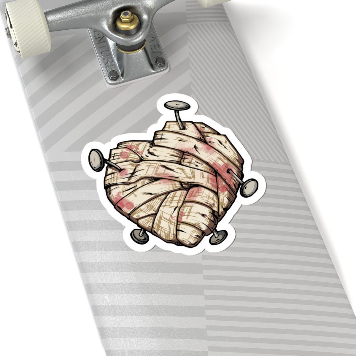 Voodoo Heart Die Cut sticker
