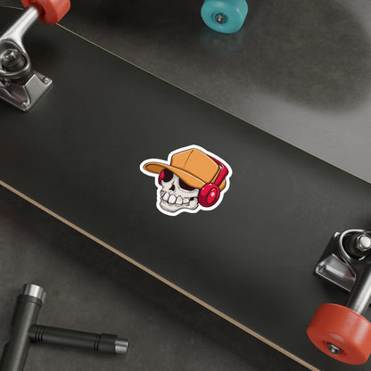 Good Vibes Skull Die cut