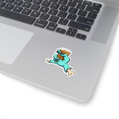 Zombie Shots Die cut sticker
