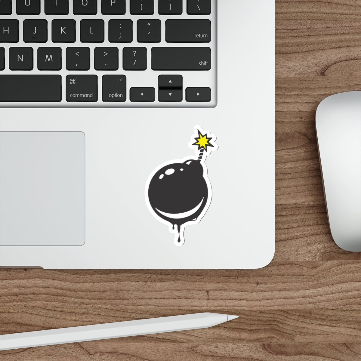Da Bomb Die cut sticker
