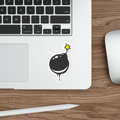 Da Bomb Die cut sticker
