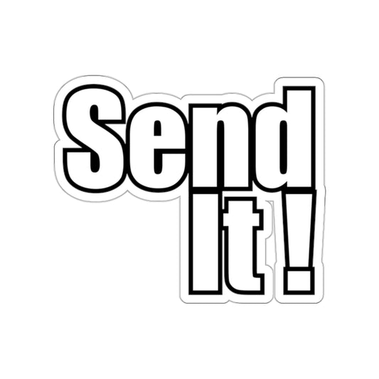 Send It! Die-Cut Sticker