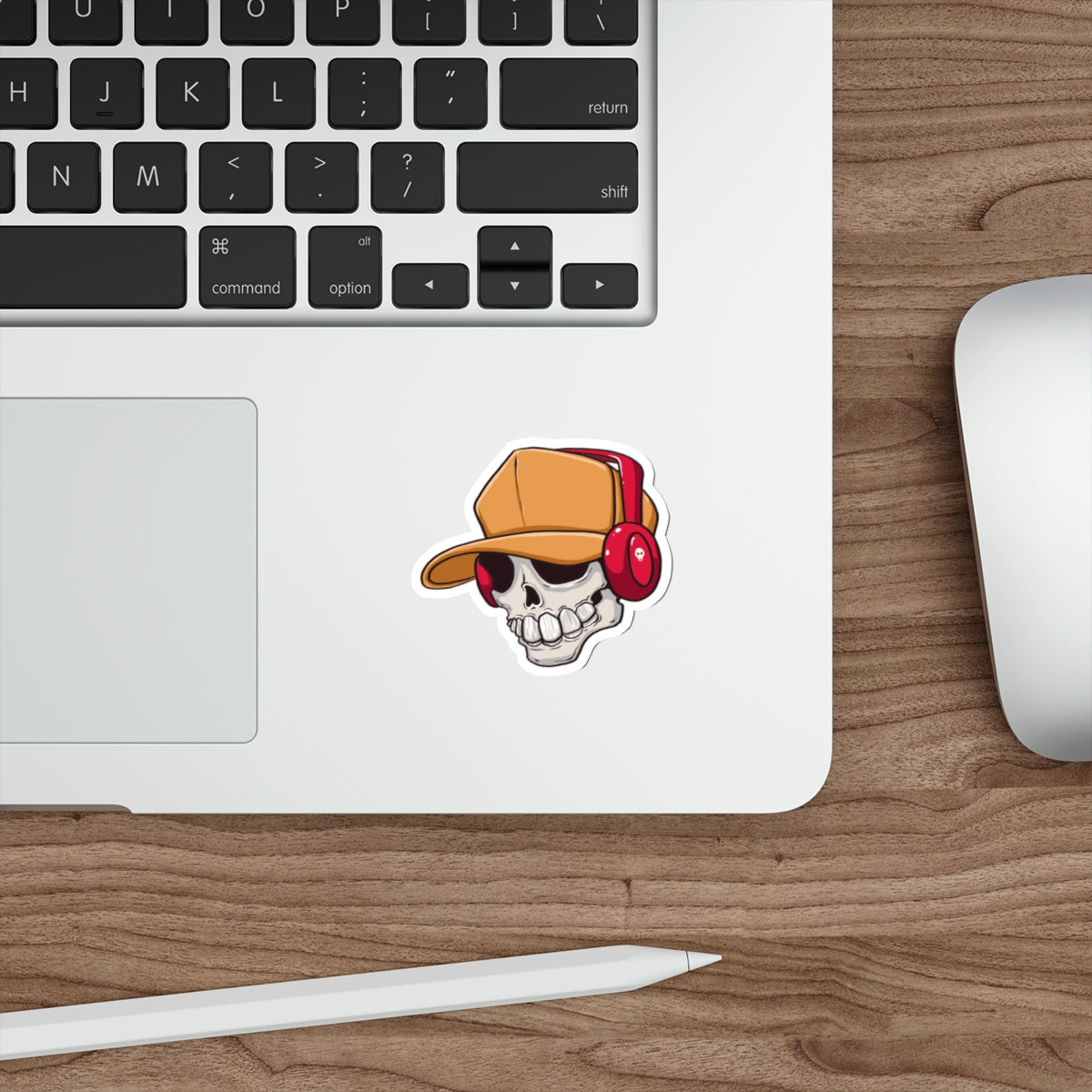Good Vibes Skull Die cut
