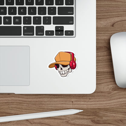 Good Vibes Skull Die cut