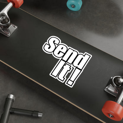 Send It! Die-Cut Sticker