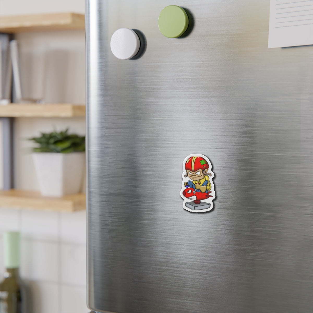 Kid Rocket Die cut sticker