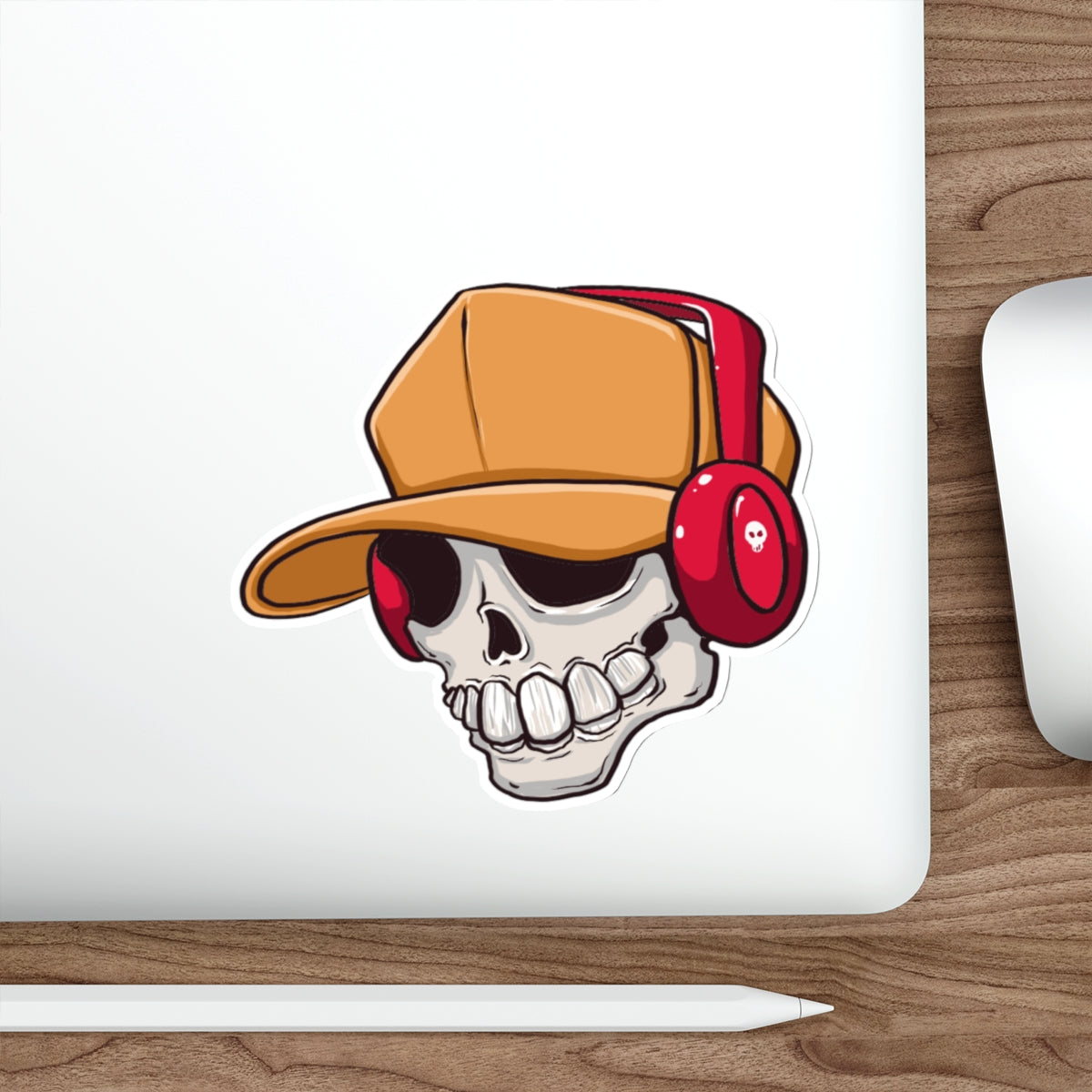 Good Vibes Skull Die cut
