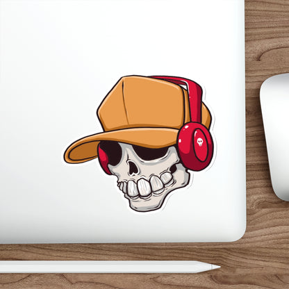 Good Vibes Skull Die cut